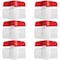 American Built Pro Ball Valve 1 in. Slip x Slip PVC Schedule 40, 6PK BVP100-P6 - alternate 1